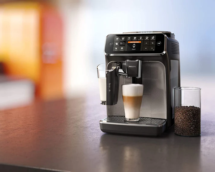 Philips 4300 Series Fully Automatic Espresso Machine - LatteGo